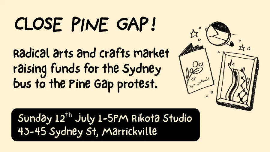Event poster with details of the event.